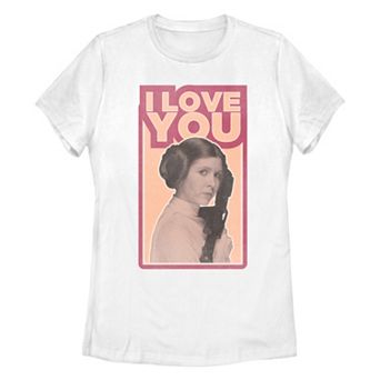Disney's Star Wars Princess Leia Juniors' Tee
