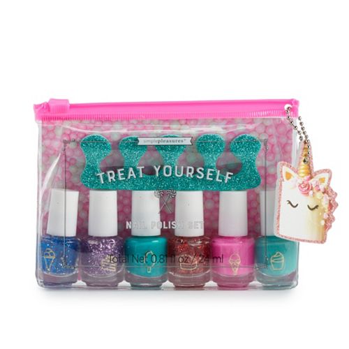 Simple Pleasures Unicorn 6 Piece Nail Polish Set