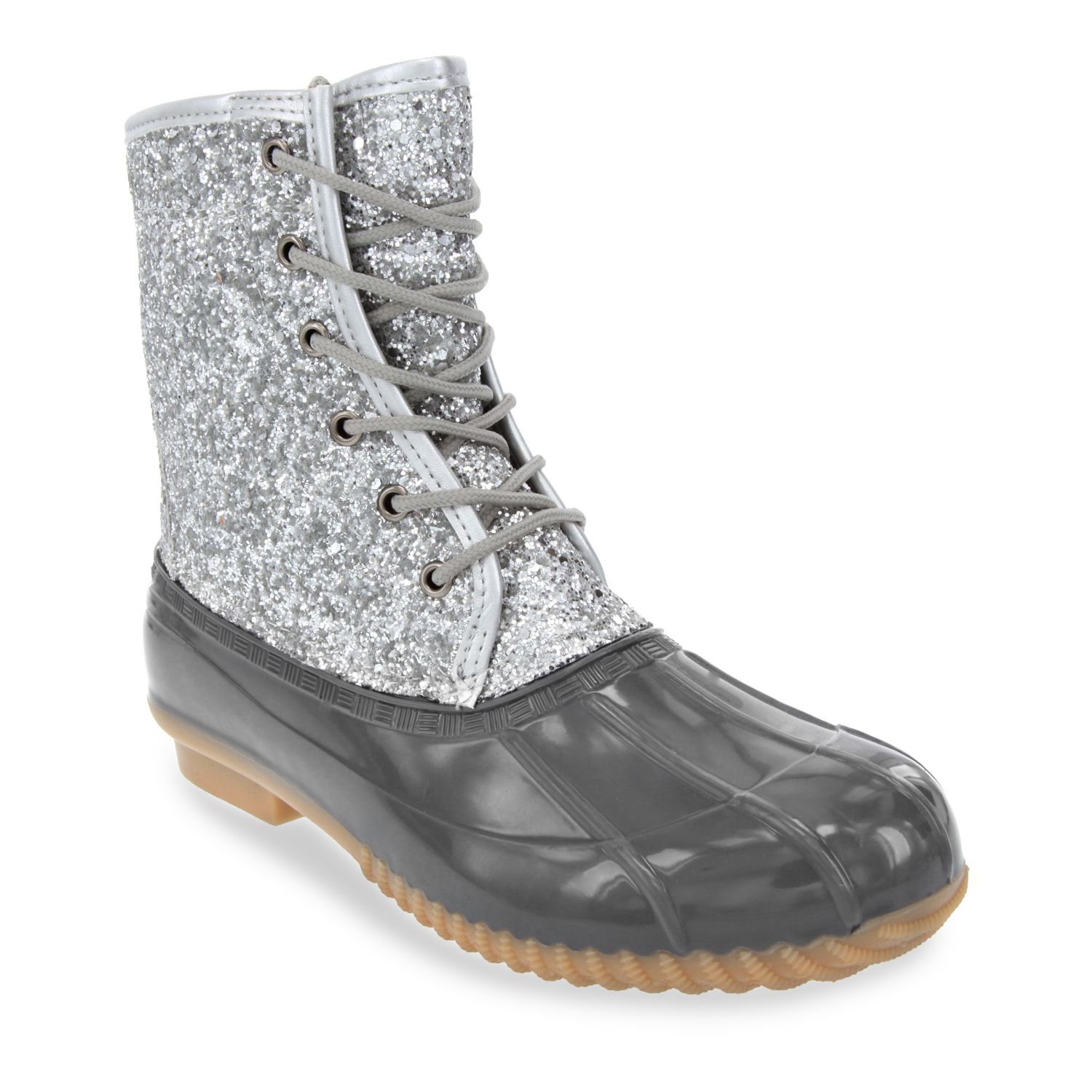 womens sparkle rain boots