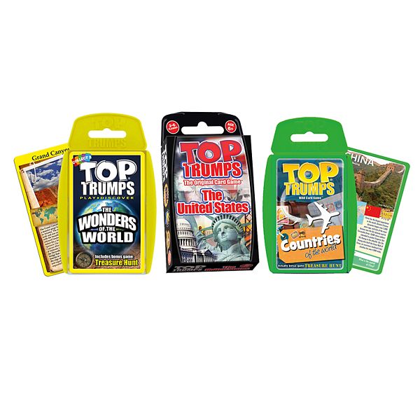 Top Trumps Monuments of the WorldFun Family Card Game 