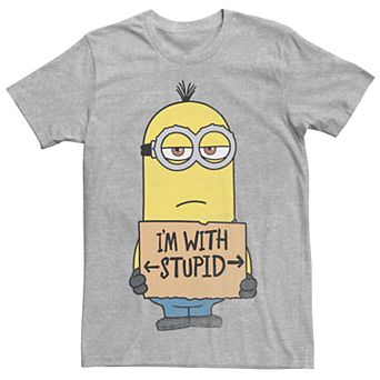 Men's Minion "I'm With Stupid" Tee