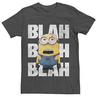 Men's Minions Blah Blah Blah Tee
