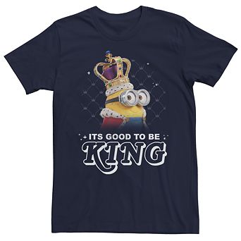 Men's Minions Good To Be King Tee