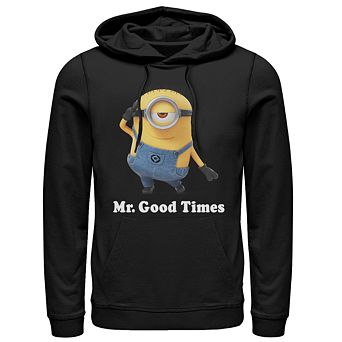 Men's Minions Mr. Good Times Hooded Pull Over