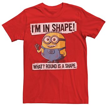Men's Minions I'm In Shape Tee