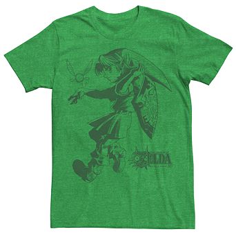 Men's Zelda Majora's Mask Link Liner Tee