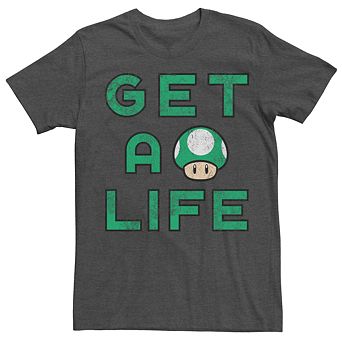 Men's Super Mario Bros Get A Life Tee