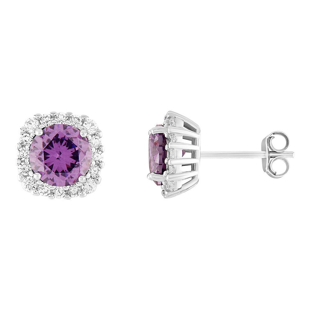 Halo Stud Earrings