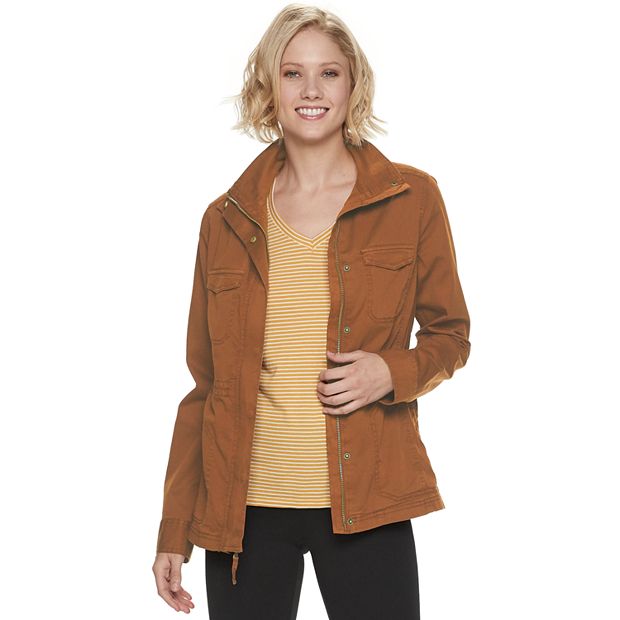 Women's Sonoma Goods For Life® Utility Jacket  Sonoma goods for life,  Womens utility jacket, Twill jacket