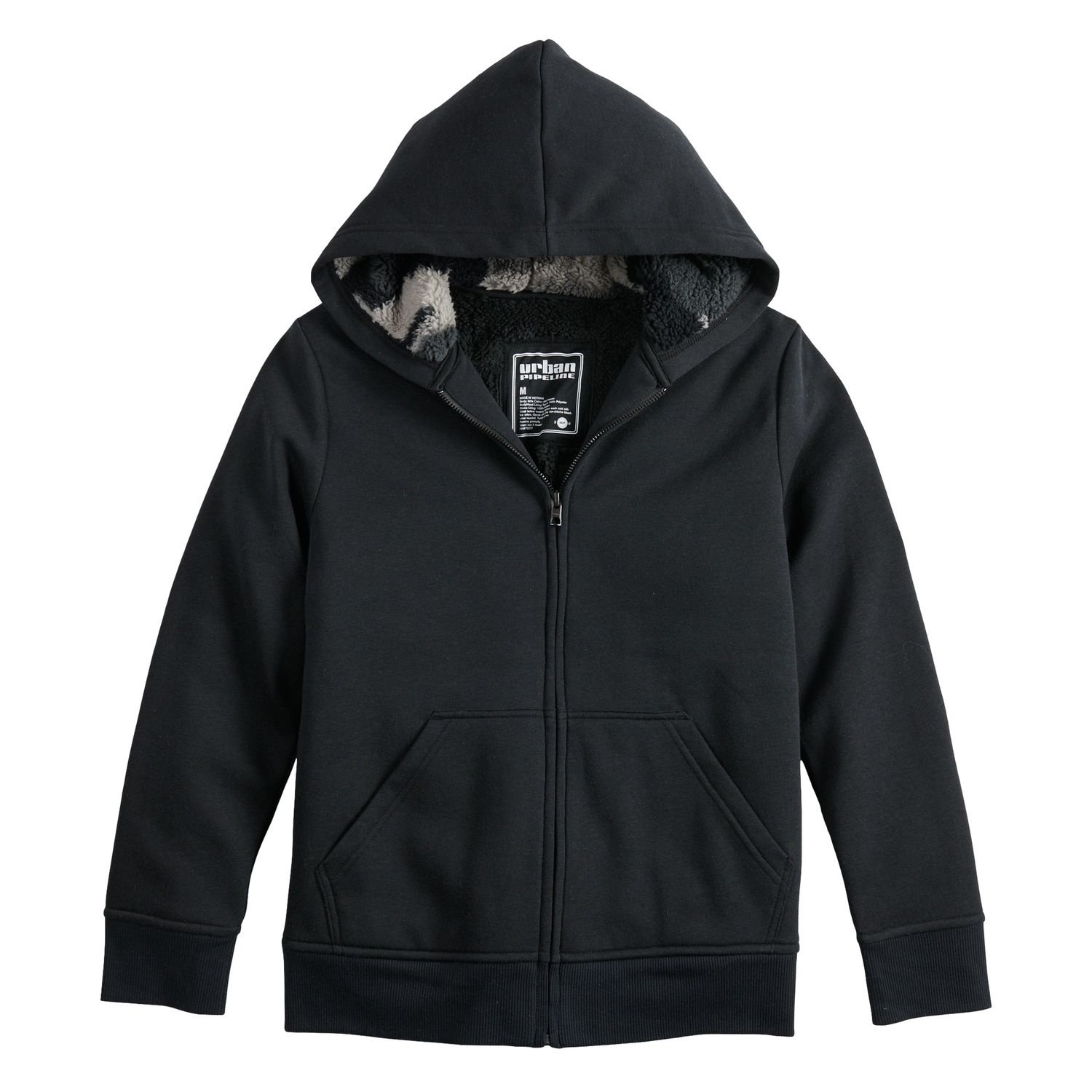 urban pipeline sherpa lined hoodie
