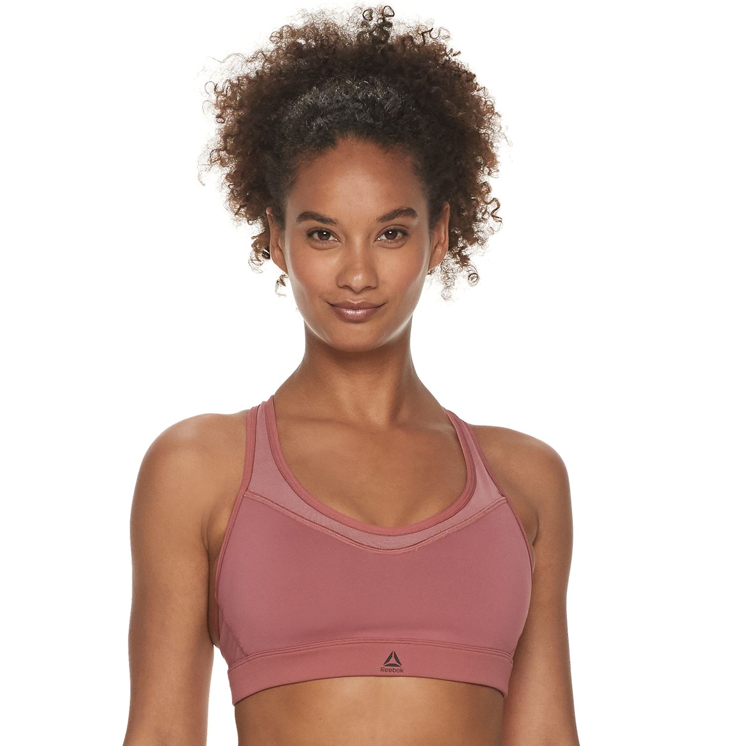 reebok padded sports bra