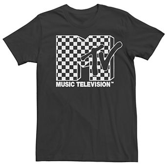 Men's MTV Checkered Logo Tee