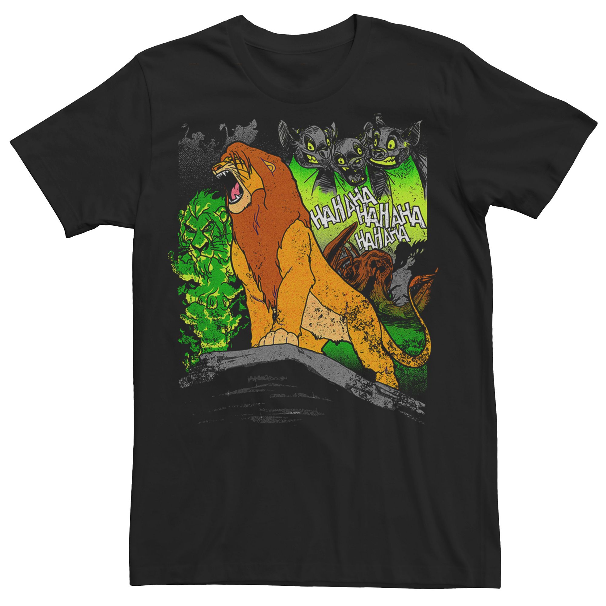 Mens Lion King Simba Roar Portrait Tee, Size: Small, Blue