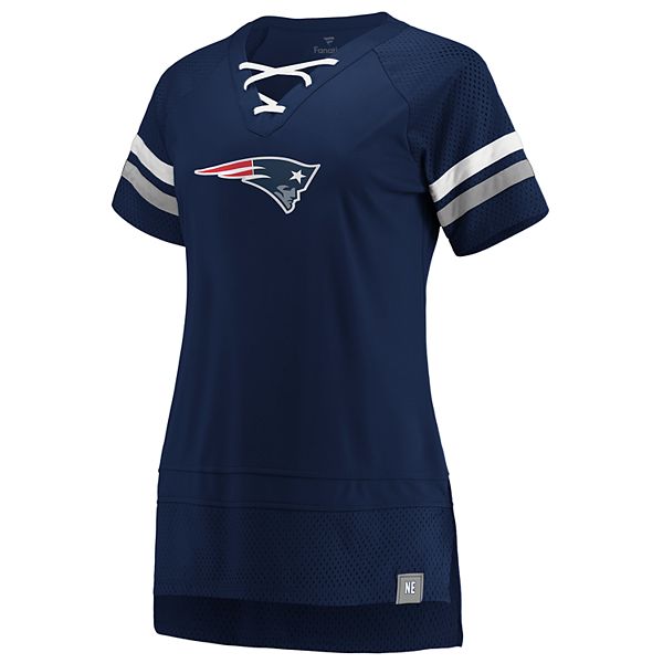 Women's New England Patriots White Out Draft Me Tee