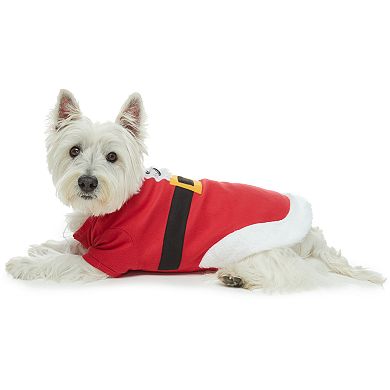 Pet Jammies For Your Families Fun Santa Bodysuit by Cuddl Duds