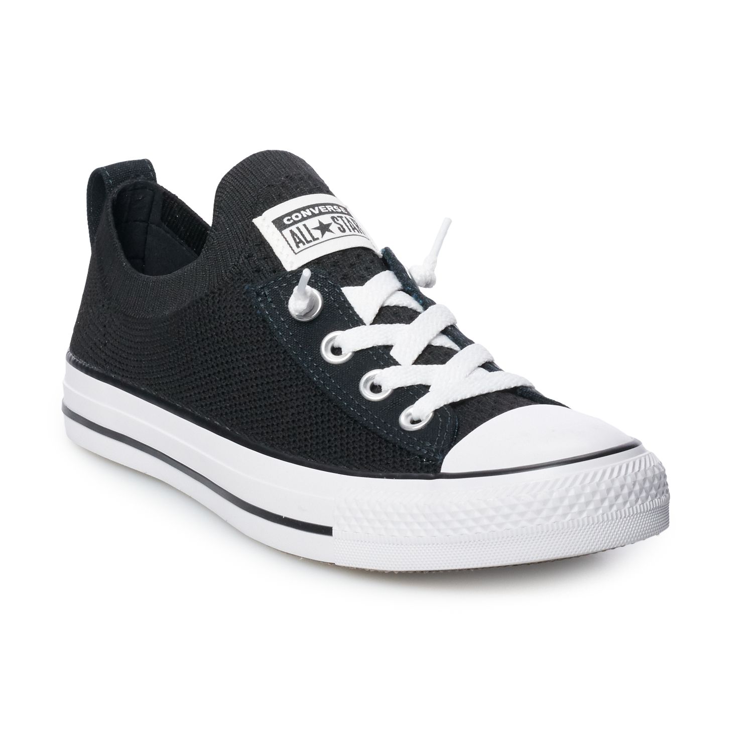 black slip on converse kohl's