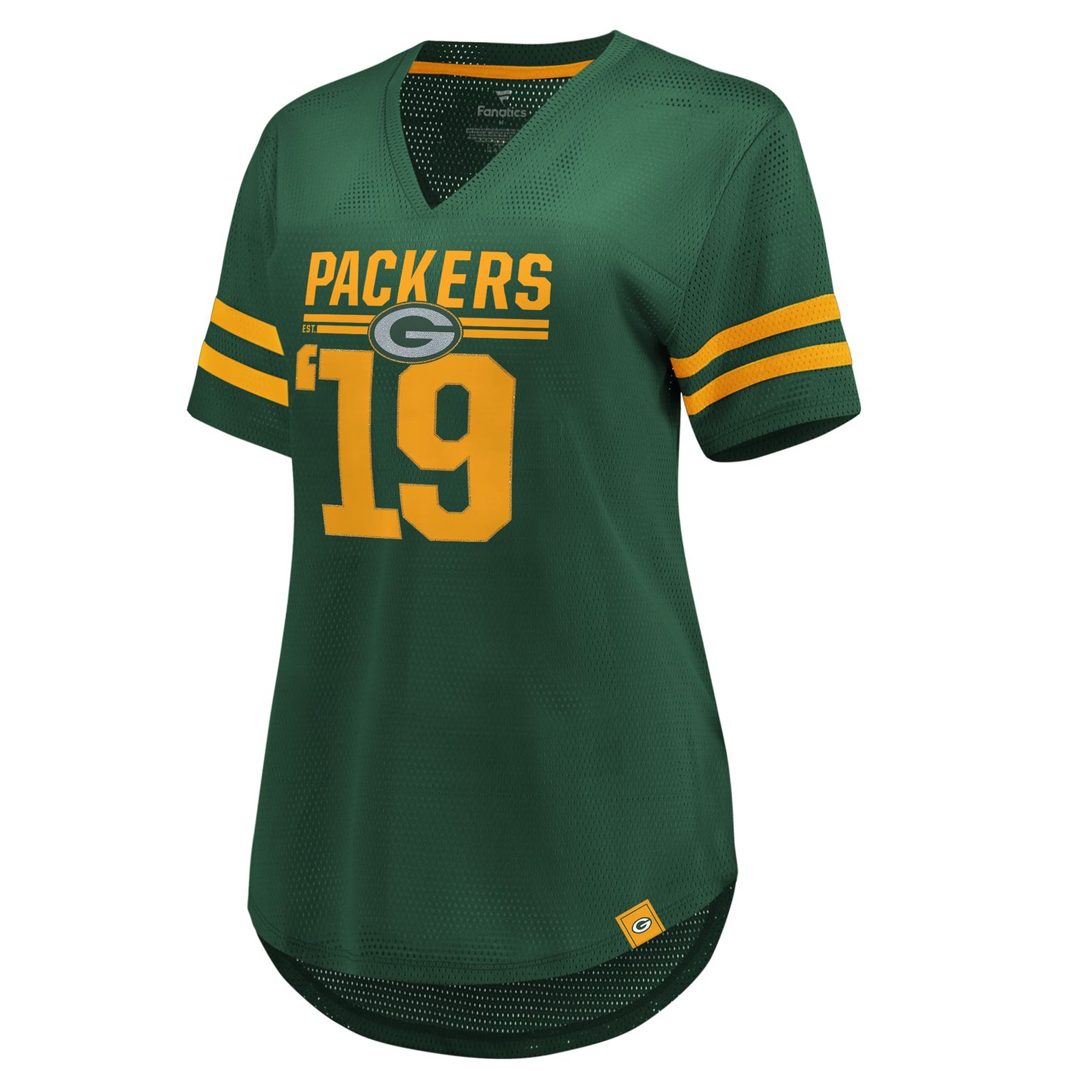 women's green bay packers jersey