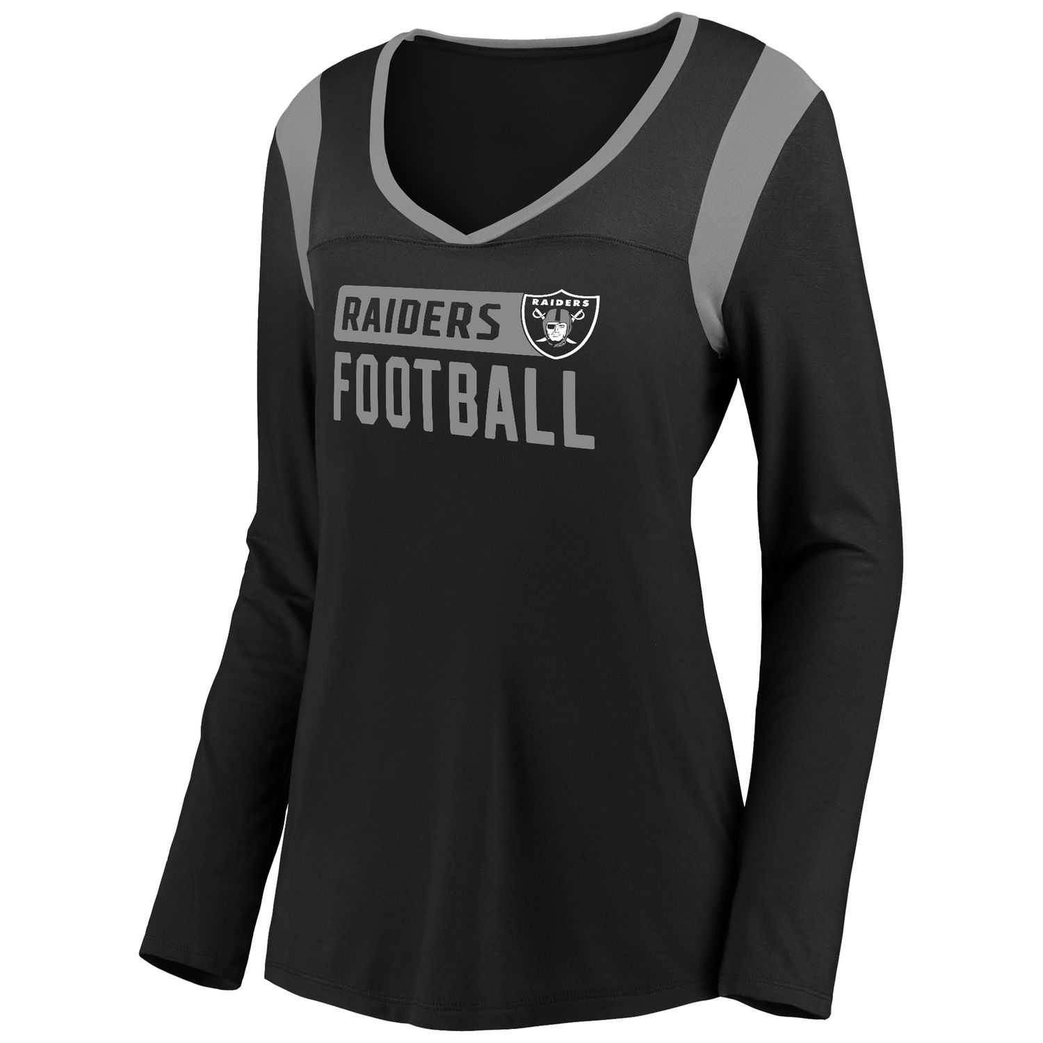 raiders t shirt women's