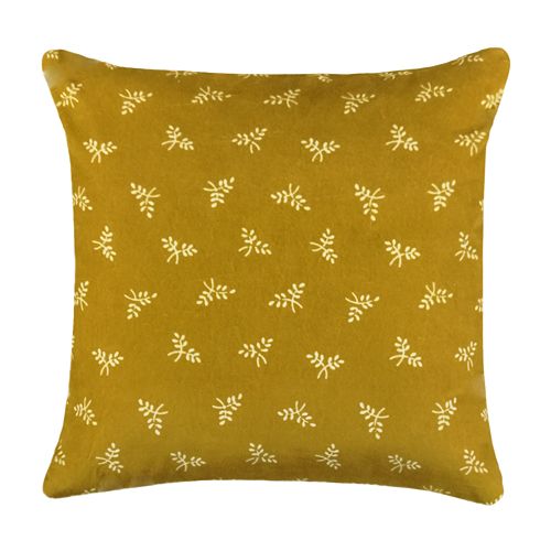SONOMA Goods for Life™ Ultimate Yellow Floral Velvet