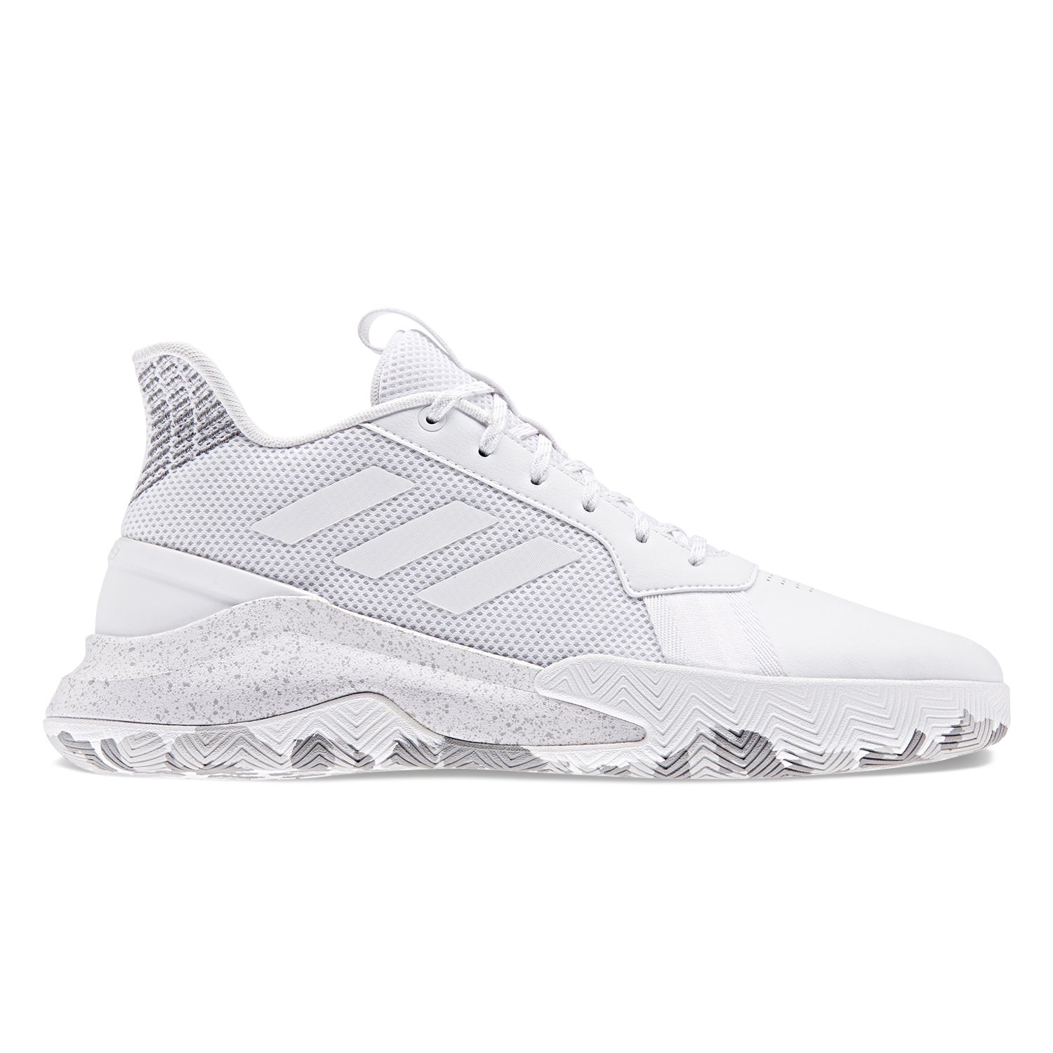 white adidas basketball shoes