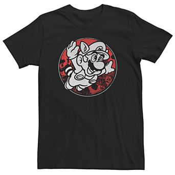 Men's Nintendo Mario Vintage Flying Graphic Tee