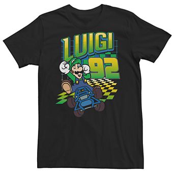 Men's Mario Kart Luigi Winning Tee