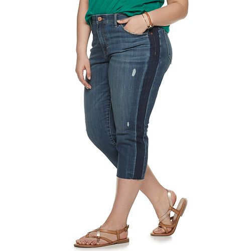 evri plus size capris