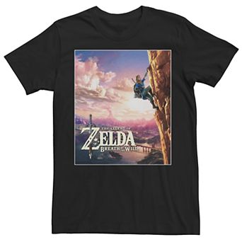 Men's Zelda Breath of the Wild Catching Breath Tee