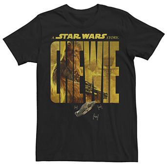 Men's Star Wars Han Solo Story Chewie Tee