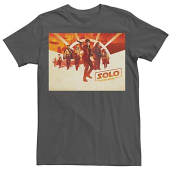 Men's Star Wars Han Solo Sun Group Poster Tee