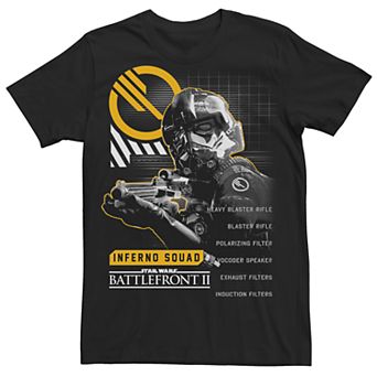 Men's Star Wars Battlefront II Trooper Cutout Tee
