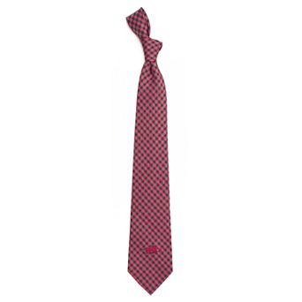 Men's Arkansas Razorbacks Gingham Tie