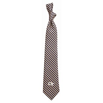 Men's Georgia Tech Yellow Jackets Gingham Tie