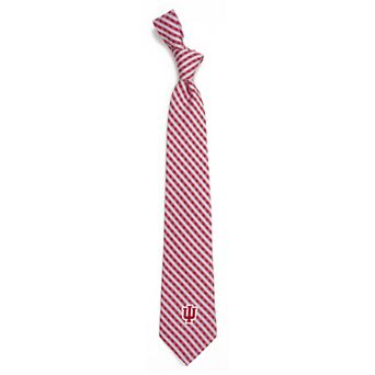 Men's Indiana Hoosiers Gingham Tie