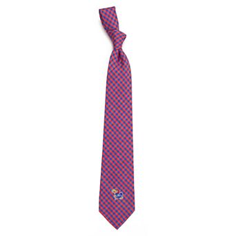 Men's Kansas Jayhawks Gingham Tie