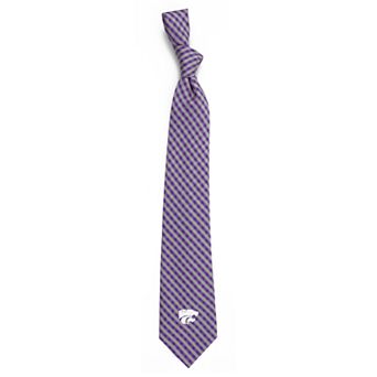 Men's Kansas State Wildcats Gingham Tie