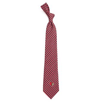 Men's Louisville Cardinals Gingham Tie