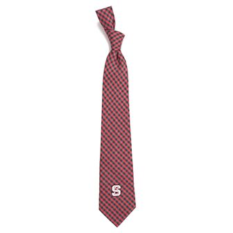 Men's North Carolina State Wolfpack Gingham Tie