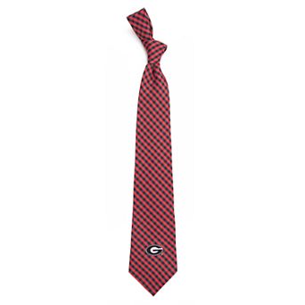 Men's Georgia Bulldogs Gingham Tie