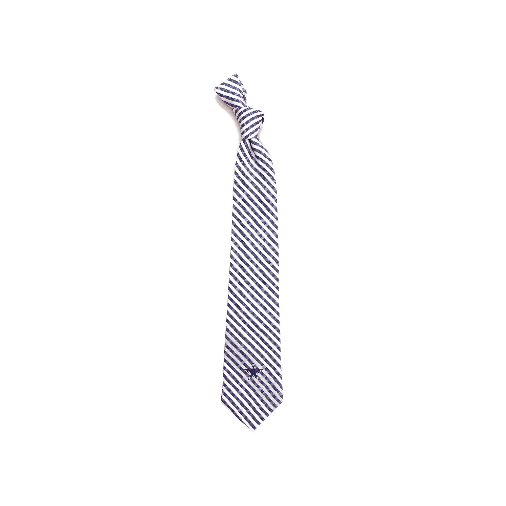 Mens Dallas Cowboys Gingham Tie, Team
