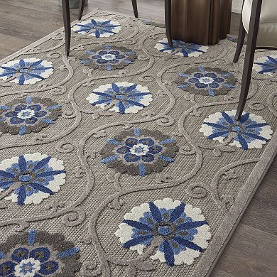 Nourison Aloha Twilight Indoor Outdoor Rug