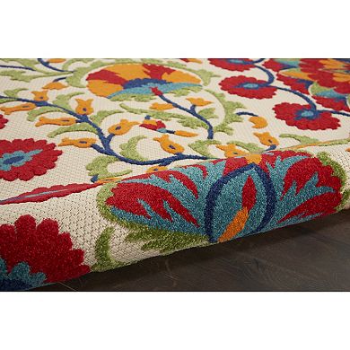 Nourison Aloha Moonshine Indoor Outdoor Rug