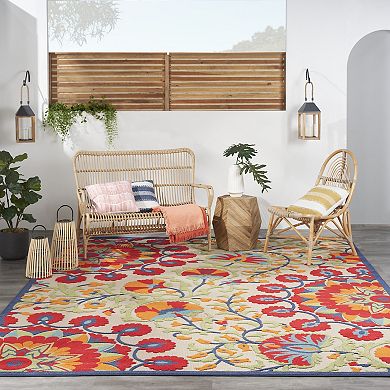 Nourison Aloha Moonshine Indoor Outdoor Rug