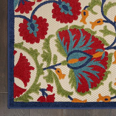 Nourison Aloha Moonshine Indoor Outdoor Rug