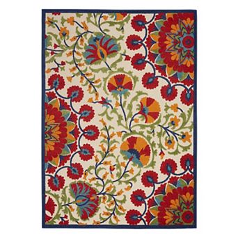 Nourison Aloha Moonshine Indoor Outdoor Rug