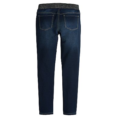 Girls 4-20 & Plus Size SO® Rib Waistband Jeggings