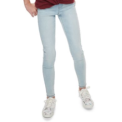 Girls 4-20 & Plus Size SO® Rib Waistband Jeggings