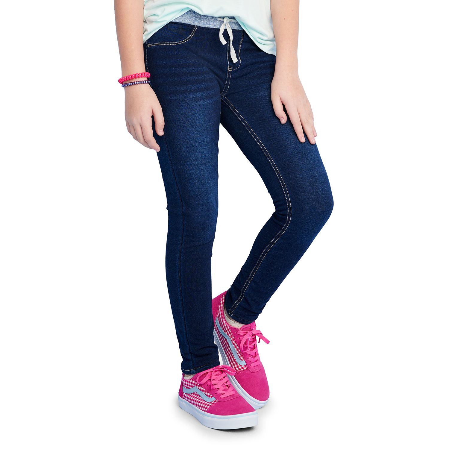 hot pink plus size jeans