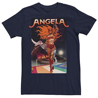 Men's Marvel Now Angela Catwalk Graphic Tee