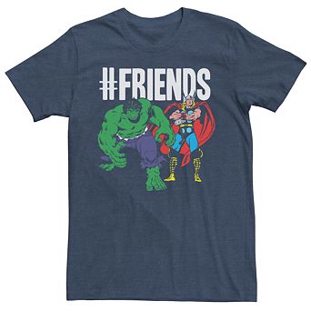 Men's Marvel Thor & The Incredible Hulk "Friends" Graphic Tee